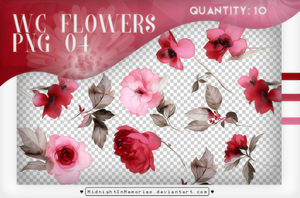 WC Flowers // PNG by MidnightInMemories